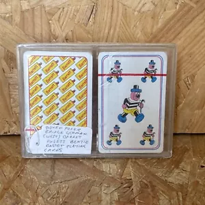 2 Vintage Liquorice Allsorts Bertie Basset Playing Poker Cards - West German - Picture 1 of 4