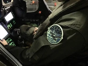 331 SQN - HELLENIC AIR FORCE “THESEUS” 3D PVC PATCH GLOW IN THE DARK - Picture 1 of 10