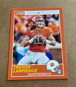 2021 Panini Chronicles Score Draft Picks # 58 Trevor Lawrence Rookie Clemson - Picture 1 of 2