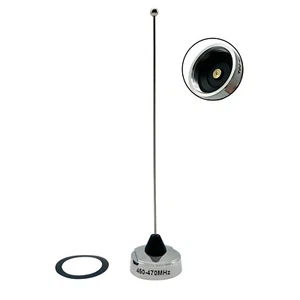 Antena montażowa 1/4 fali NMO UHF 450-470MHz do mobilnego radia samochodowego 6,4 cala - Zdjęcie 1 z 4