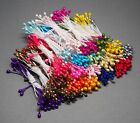 500 x 3mm Double Headed Pearlised Artificial Flower Stamens