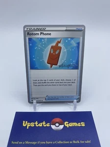 Pokemon 2022 World Championships MEW DECK Rotom Phone 064/073 - Near Mint (NM) - Picture 1 of 2