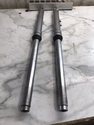 72 Yamaha CS3 C S3 200 Electric Front Forks Shocks Tubes  - Изображение 1 из 4