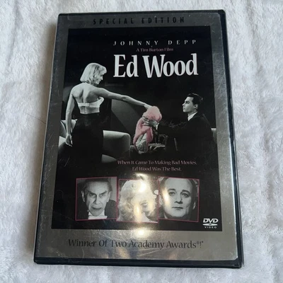 Ed Wood (Special Edition) Johnny Depp DVDs Touchstone Pictures New Sealed - Image 1 of 4