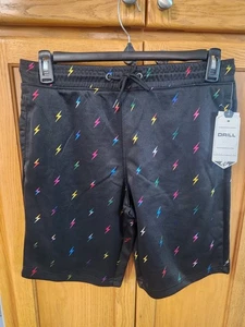 Drill Clothing Co. M Medium alleggerimento bullone tavola pantaloncini stile anni 90 - Foto 1 di 5