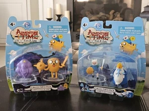 2/ Jakks Pacific Adventure Time Collector's Pack- Finn & Ice King, Lumpy & Jake! - Picture 1 of 14