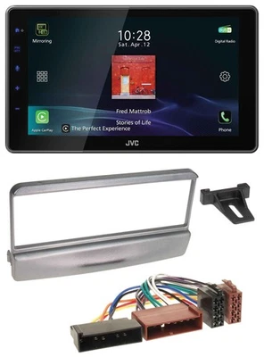 JVC DAB MP3 Bluetooth USB Autoradio für Ford Cougar Fiesta Escort Focus 95-04 si - Bild 1 von 4
