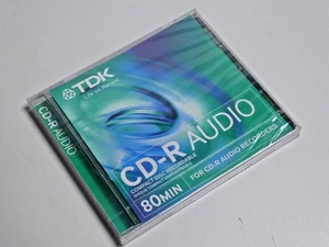 TDK CD-R Audio für Audio-CD Recorder, 80 Minuten, OVP&NEU - Bild 1 von 2