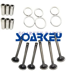 New Intake ,Outlet Valve & Guides & Intake ,Outlet Seat For Kubota D1005 Engine - Picture 1 of 1