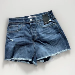 JOES JEANS Relaxed Jean Shorts willow Size 24 denim Distressed NWT summer - Picture 1 of 9