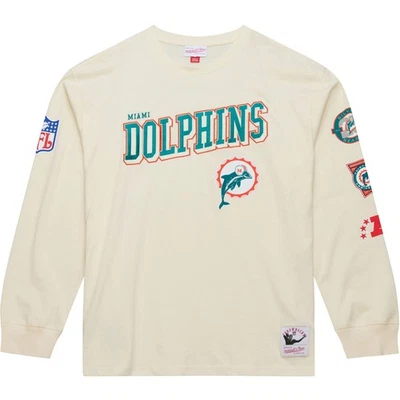 Mitchell & Ness NFL Longsleeve Shirt - Miami Dolphins