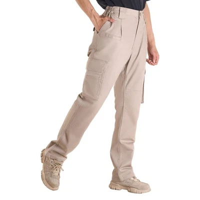 Pantalones para hombre Uimoso FR resistentes al fuego pantalones cargo varios bolsillos talla XL caqui Foto 1 de 4