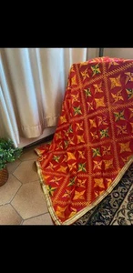 Frauen Dupatta Chunni Phulkari Handstickerei Hochzeit Party Kleidung Hijab Geschenke - Bild 1 von 1