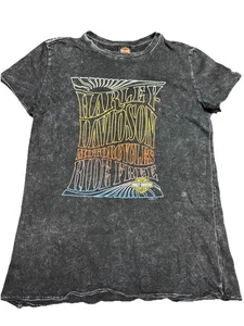 Harley Davidson Route 66 Thunderbird Tee Size Women’s Medium - Picture 1 of 3
