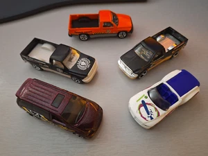 Hot Wheels Dodge Lot of 5: '95 Ram 1500 orange & black, red Caravan, Sidewinder - Picture 1 of 24