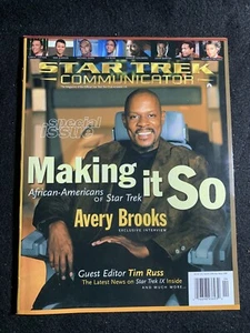 Revista Star Trek Communicator #116. Edición especial: Avery Brooks - Imagen 1 de 3