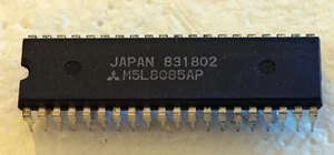 10 pieces Mitsubithi MSL 8085AP Microprocessor IC's. New - Bild 1 von 2