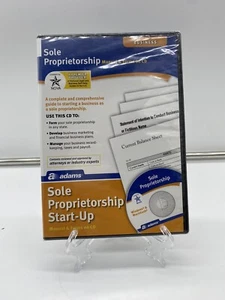 Adams Sole Proprietorship Start Up Kit Manual and Forms on CD - Picture 1 of 3