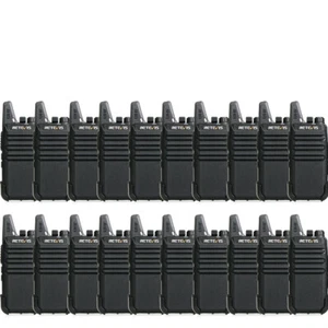 Walkie talkie Retevis RT622 PMR446 16 canales UHF súper delgada radio VOX 10 piezas - Imagen 1 de 12