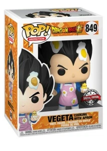 Funko Pop! Delantal para cocinar huevos de vegetación Dragon Ball Z #849 tema candente + protector - Imagen 1 de 8