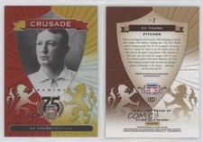 2014 Panini Hall of Fame Crusades Red /75 Cy Young #7 HOF