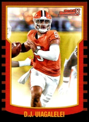 2022 Bowman University '00 Bowman #2KB2 D.J. Uiagalelei - Image 1 of 2