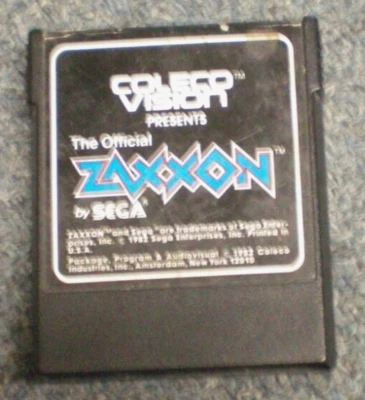 Vintage Coleco Vision ZAXXON Game Cartridge by SEGA 1982 - Image 1 of 3
