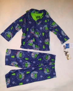 Star Wars Mandalorian 24 Month Holiday Pajamas NWT - Picture 1 of 3