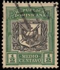 DOMINICAN REPUBLIC 172 - Coat of Arms "1909 Printing" (pa73697)