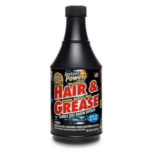 Hair And Grease Drain Opener Clog Remover Sink Tub Shower 20 Oz. Powerful, best - Picture 1 of 1