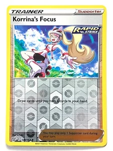 Korrina’s Focus 128/163 Reverse Holo Uncommon Battle Styles Pokemon Near Mint NM - Picture 1 of 4