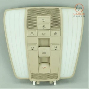 W218 12-18 Mercedes CLS Class Overhead Dome Light Lamp Sunroof Switch Beige A077 - Picture 1 of 9