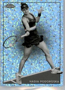 2021 Topps Chrome Tennis Mini Diamond Refractor Reg or Black/White Pick List