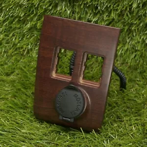 11-14 Toyota Sienna Seat Heater Dash Switch Bezel Trim Wood Woodgrain OEM - Bild 1 von 5