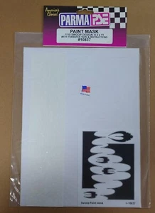(Parma PSE 10837) Paint Mask / Swoop Design / with Transfer Tape & Instruction - Picture 1 of 3