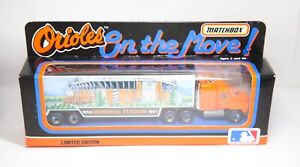 Matchbox Convoy Baltimore Orioles In Its Original Box - Mint In Box 1991