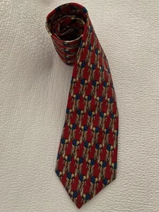 ALYNN Neckwear Tie ‘CYCLING’ Novelty Necktie ~ All Silk - Picture 1 of 4