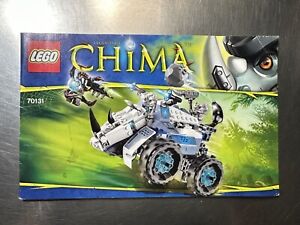 2014 LEGO Legends Of Chima 70131 Manual Booklet Only  Used Condition