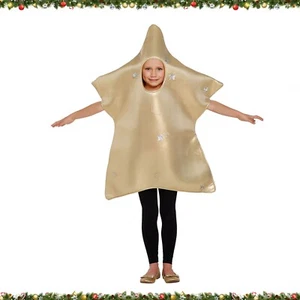 Weihnachtsstern Kostüm Kinder Kinder Krippe Weihnachtsmann Kostüm Cosplay Kostüm - Bild 1 von 3