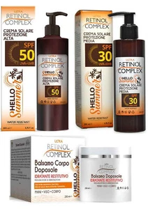Crema Solare Protezione 30 e 50 Set Mare Spiaggia Tutta La Famiglia + Doposole - Picture 1 of 1