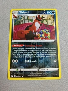 Thievul | Reverse Holo | MINT | SWSH Evolving Skies 105/203 | Pokemon - Picture 1 of 1