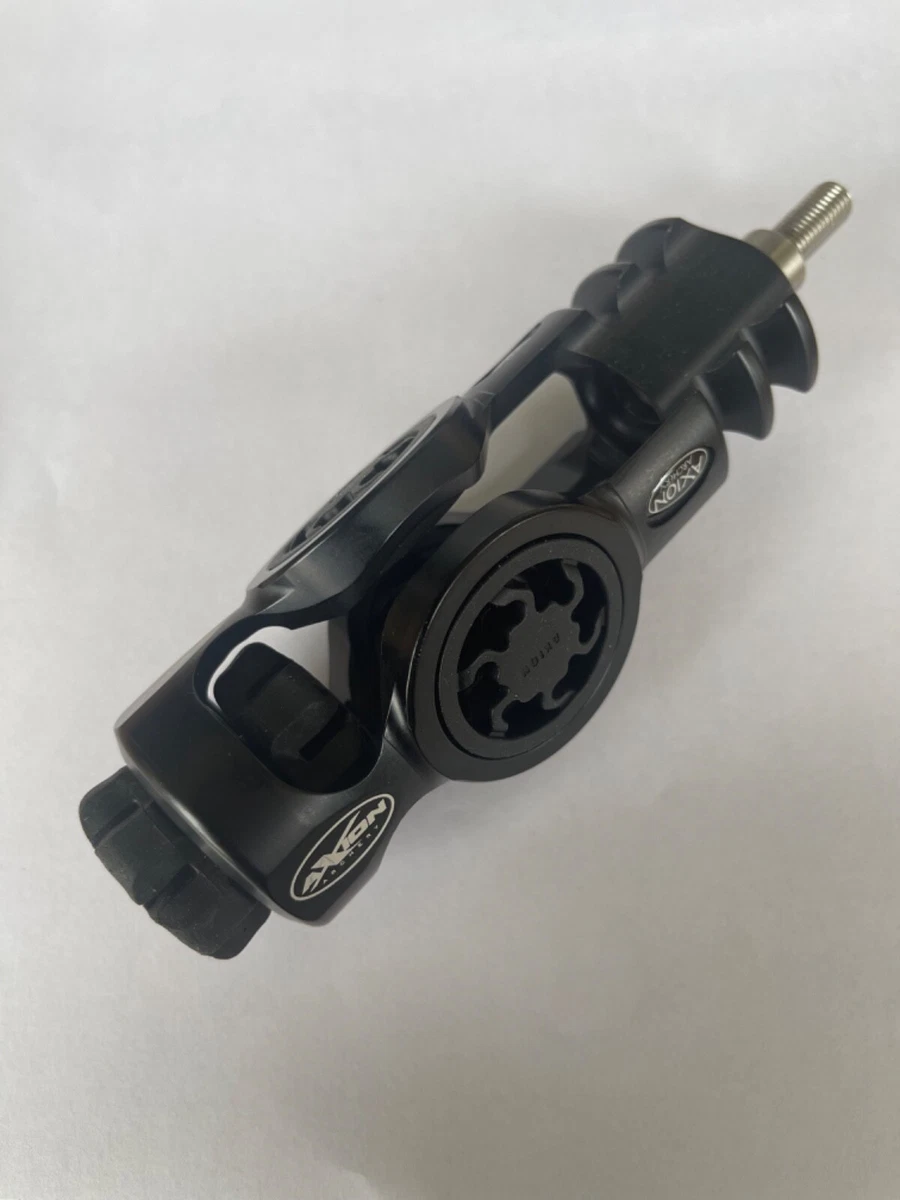 Stabilisateur Axion Archery SH7 – Alu CNC 7" – 4 Amortisseurs Hybrides Noirs – Pour Arc Compound