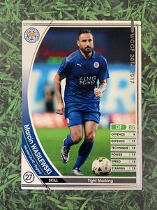 Panini WCCF 2016-17 Marcin Wasilewski Leicester City Soccer Extra card