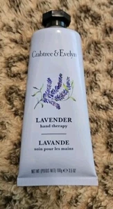 Crabtree & Evelyn LAVENDER Hand Therapy Cream 3.5oz Shea Butter Sealed Tube - Picture 1 of 3