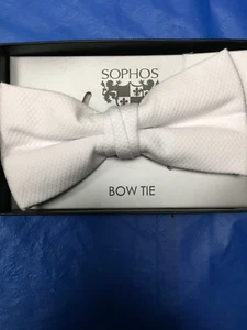 Sophos White Bow Tie - Picture 1 of 2