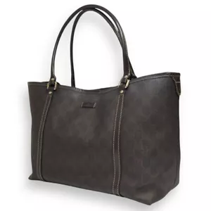 Gucci tote bag borsa a tracolla modello GG PVC pelle grande capacità originale - Foto 1 di 11