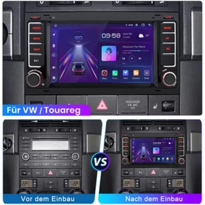Radio de coche 64G para VW T5 Multivan Transporter 7"" Android 13 Carplay Nav GPS RDS - Imagen 1 de 10