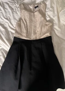 Bardot Lace Mini Dress Size 10 - Picture 1 of 5