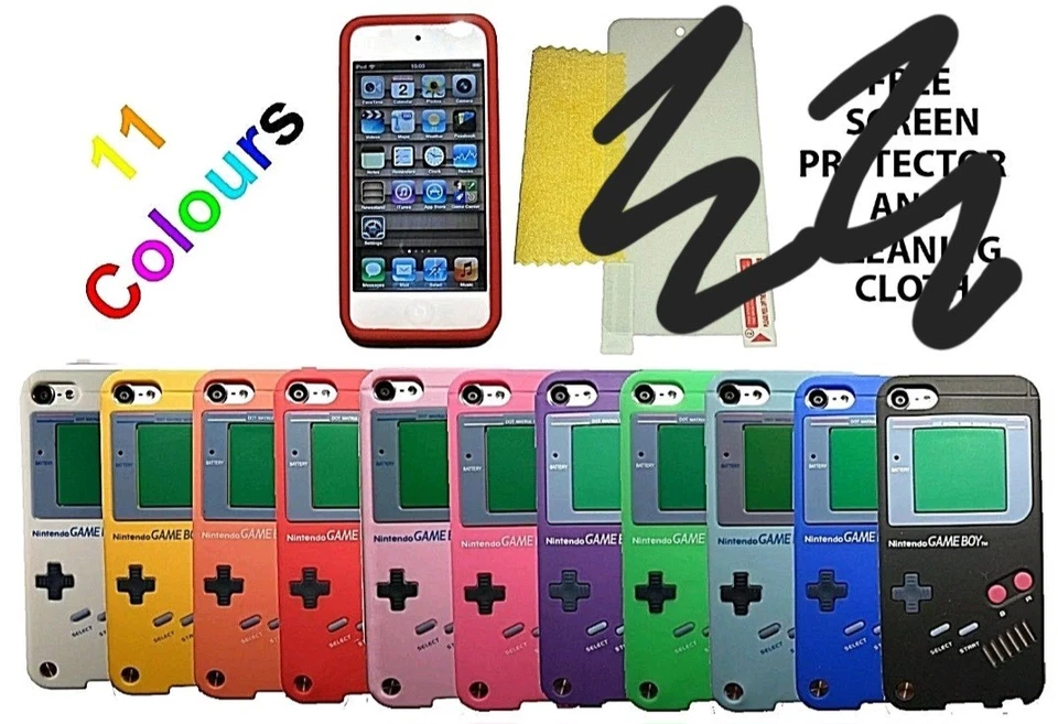 Gameboy Case Cover  For Apple iPod Touch 5 6 & 7Generation - Image 1 of 1