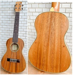 Alulu Solid Acacia Koa Tenor Ukulele, natural wood grain, HU749 - Picture 1 of 16